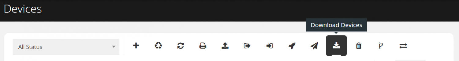 How to Download device list? | ITM DOCS