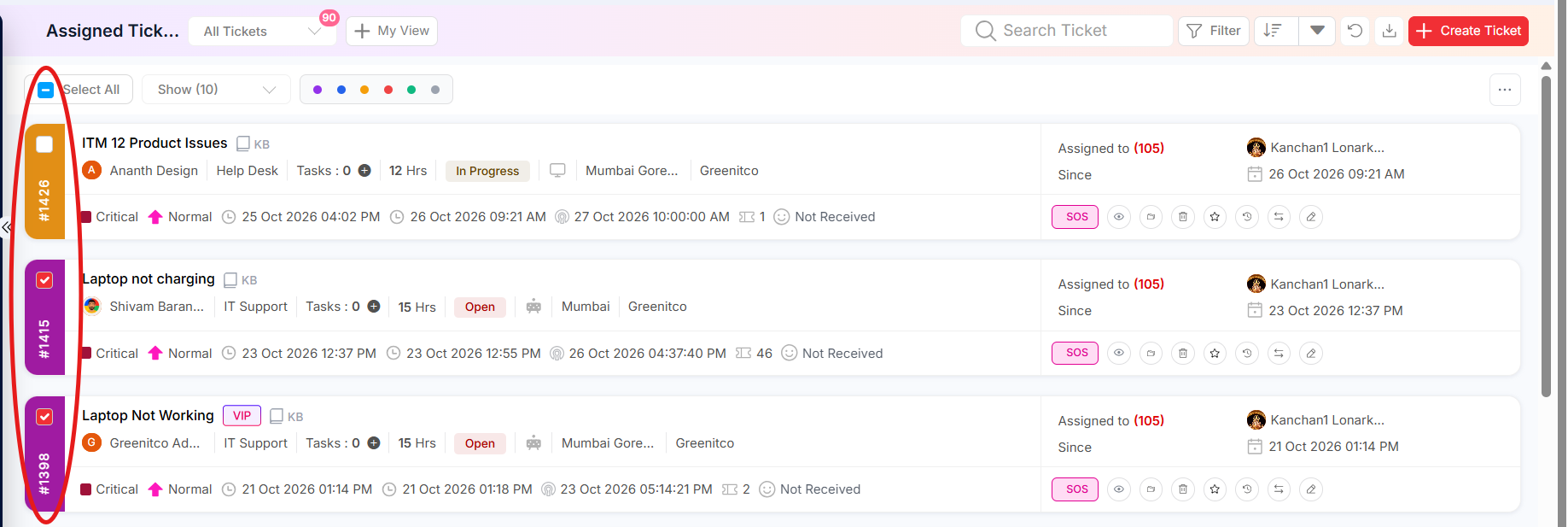 Select All check-box