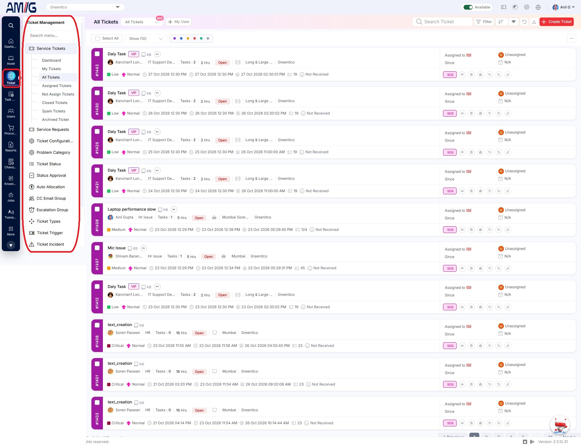 ticket/Service-Tickets/AllTckets/ITSM-Overview