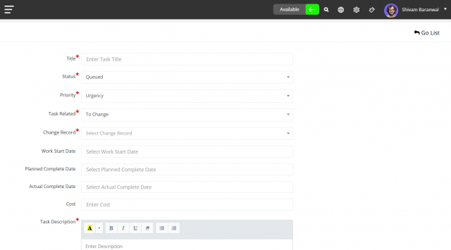Add task
