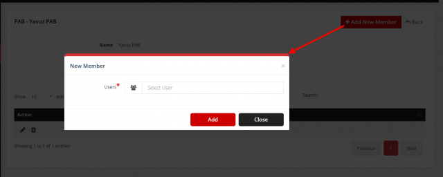 Add members