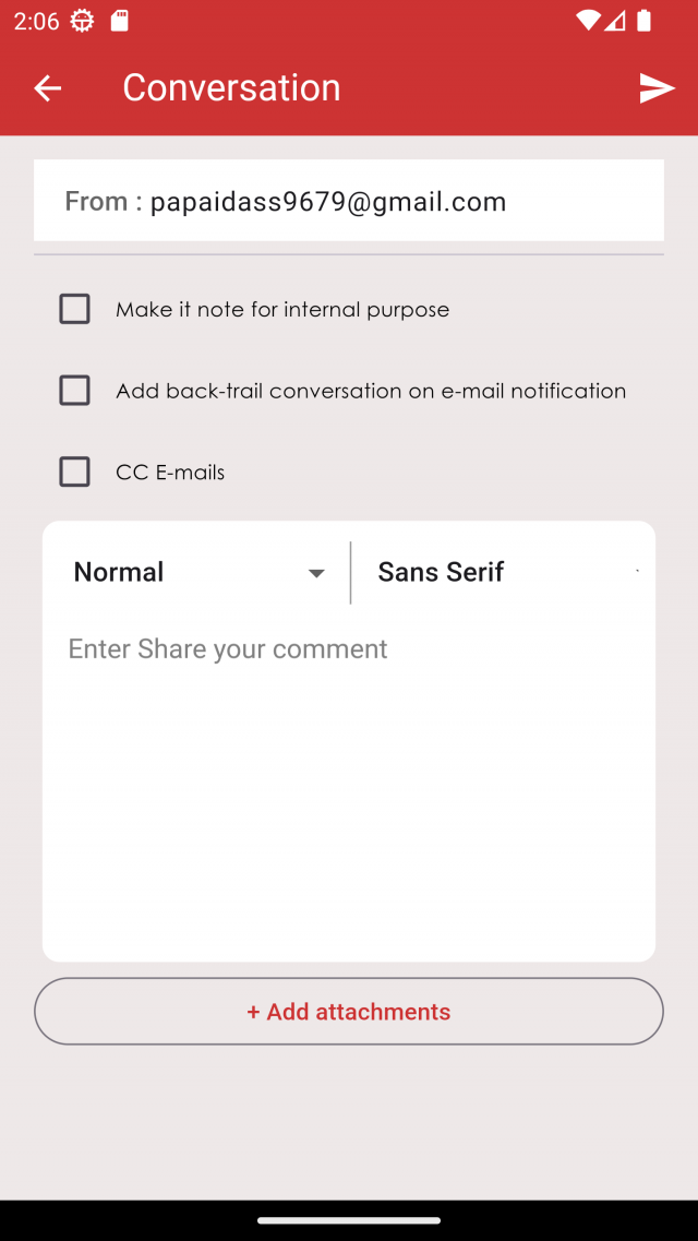 Sr comments