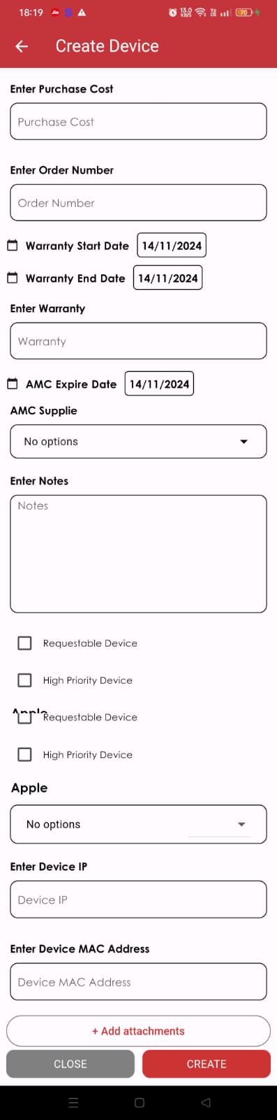 Add device1