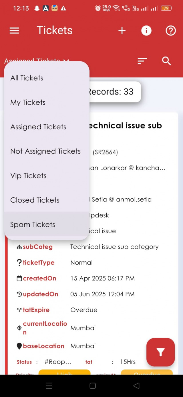 Select ticketTypes
