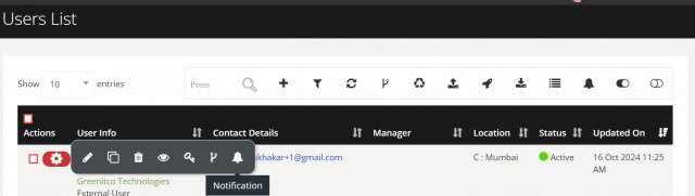Notification