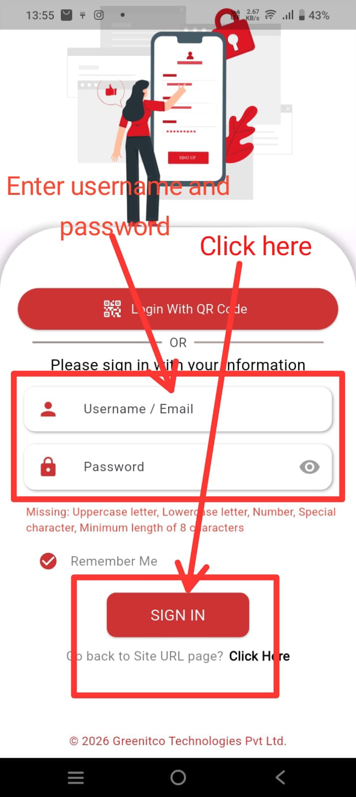 Login