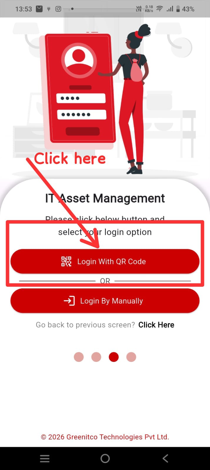 Login with QR Code