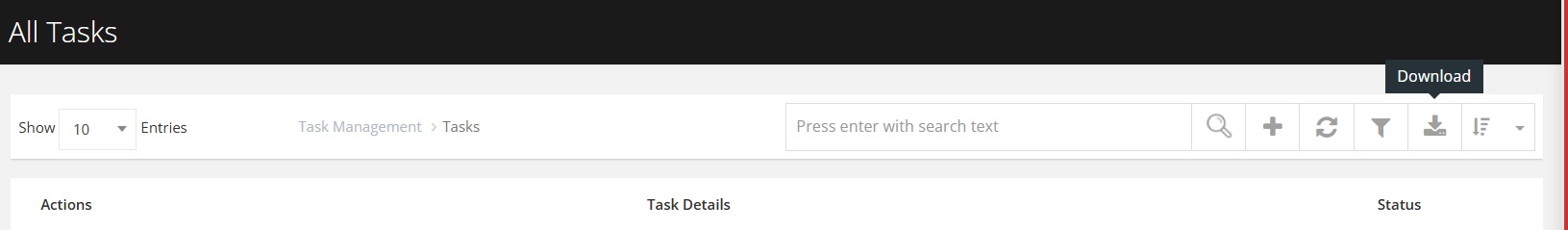 Tasks List | ITM DOCS